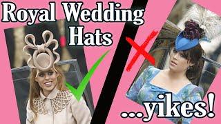 Royal wedding guest hats Prince William and Catherine Middletons Wedding | Hat wearing dos and donts