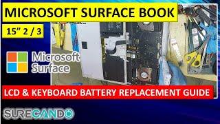 Surface Book 15" (2/3) Double Battery Replacement - What Really Happens