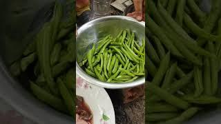 Long Bean Stir Fry  #food #cooking #littlechef