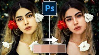 Gewünschte Hauttöne erzeugen mit Photoshop | Tutorial Deutsch