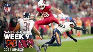 Chicago Bears vs. Arizona Cardinals | 2024 Week 9 Game Highlights