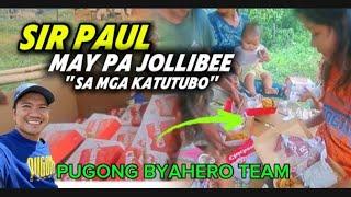 PUGONG BYAHERO MAY PA JOLLIBEE SA MGA KABABAYAN NATING KATUTUBO