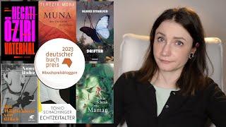 Die Shortlist | Wer wird gewinnen? Meine Einschätzung | Deutscher Buchpreis 2023