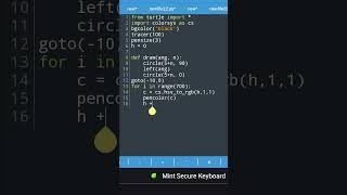 How to draw using python turtle | python  #shorts #programming  #turtle  #python