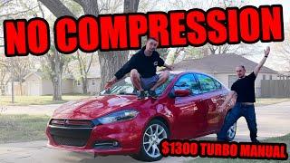 We FIXED this BROKEN TURBO Dodge for FREE! ($1300 Dodge Dart)