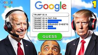 US Presidents Play GOOGLE FEUD