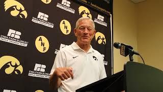 Kirk Ferentz talks win No. 200 as Iowa football's head coach