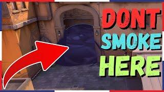 You're Smoking WRONG In Valorant Ranked