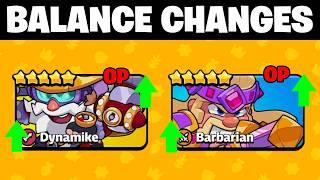 Balance Changes + NEW EVOLUTIONS In Squad Busters...