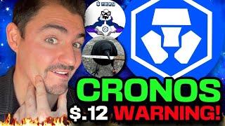 CRO Coin $.12 Cent WARNING! (Cronos Coin Can Hit $2 In 2025 If We See THIS!) Crypto.com NEWS!