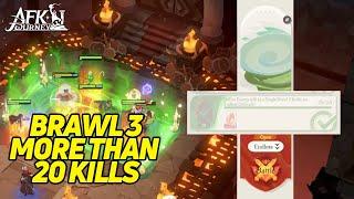 Get More than 20 Kills in Relentless Rumble Brawl 3!!! 【AFK Journey】