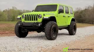 Carlton Customs: 2021 Gecko Green Jeep Wrangler