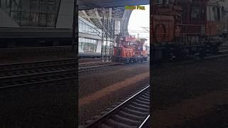 АДМ 2070 проезжает Пл. Лихоборы #ржд #железнаядорога #поезд #автомотриса #топ #лайк