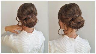 HOLIDAY HAIRSTYLE FOR CHRISTMAS, WEDDING, PROM/ LONG, MEDIUM HAIR