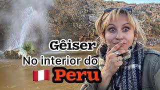 Não sabia que podia acontecer isso conhecendo esse lugar! Termal Gêiser no Peru 