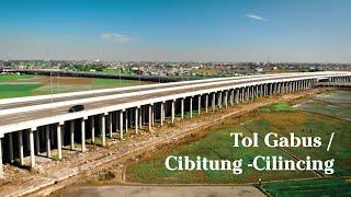 Jalan Tol Gabus/Cibitung-Cilincing Aerial/Drone view 4K/30p (Free Footage)