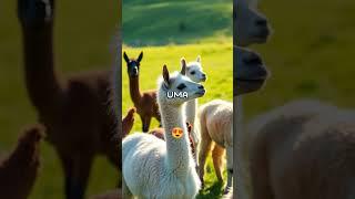 Você sabia que as alpacas têm um comportamento inusitado? #shorts #alpacas #curiosidades #fyp