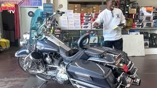 Upgrade Your Road King's Sound with AMS Premium Hertz NEO 6X9 - Water and Debris-Proof Speakers!"