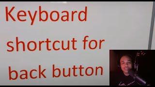 How to ...browser back button...