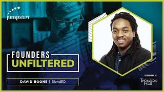 Founders Unfiltered: A Conversation with David Boone