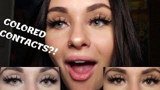 BEST COLORED CONTACTS FOR ALL EYE COLORS!! (Otaku Review)