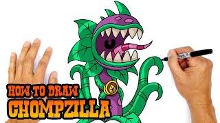 How to Draw Plants vs Zombies | Chompzilla