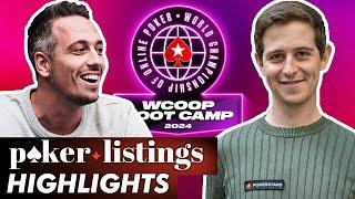 PokerStars WCOOP Bootcamp Highlights!