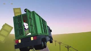 So we broke the Trucks on Gang Beasts..