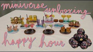 Miniverse Happy Hour FULL COLLECTION Unboxing! | Kelli Maple