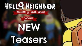 Hello Neighbor: Welcome to Raven Brooks Season 3 NEW Teasers