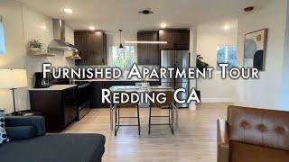 FURNISHED APARTMENT TOUR 2023 | *modern + minimal aesthetic in NorCal (Tour!)