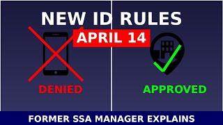 URGENT: Social Security's New ID Rules Start April 14 - Former SSA Insider: NEED TO KNOW!