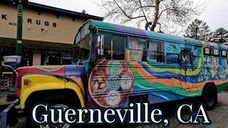 Stormy Day Visit to Guerneville, CA...Let's Look Around Town