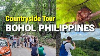  BOHOL PHILIPPINES TOURIST SPOTS | Chocolate Hills, Tarsier & More! BOHOL COUNTRYSIDE TOUR