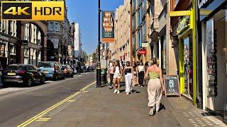 Londoner’s Favourite Season - Summer 2023 | London Summer Walk | 4K HDR Walking Tour