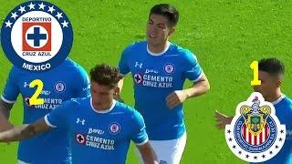 Cruz Azul (2) - (1) Chivas | Jornada 15 | Clausura 2017 | Liga Mx | Resumen Completo