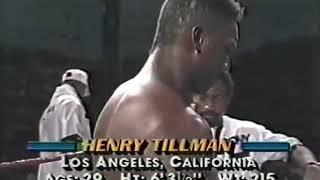 Mike tyson vs Henry tillman highlights