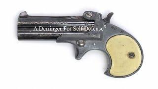 Is A Derringer Good For Self Defense