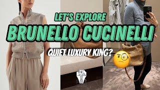 Let's Explore Brunello Cucinelli | Try Ons and First Impressions | Quiet Luxury King?