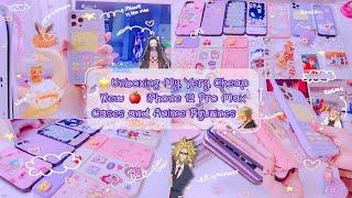 Unboxing and Rating  My Cutest/Cheapest  iPhone Cases and Cute Anime Edition 