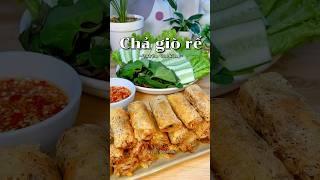 Chả giò rế giòn rụm, cực dễ làm #côngthứcnấuăn #quyencooking #nauan #monngon #amthuc #chảgiò