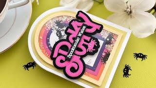 A SHAPED card SHAKER | Photoplay | Say it with Stamps Spooky