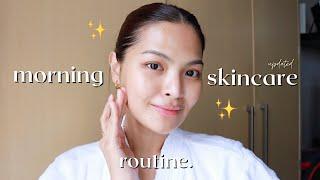 UPDATED: AM Skincare Routine ️*unsponsored lol* • Joselle Alandy