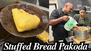 Stuffed Bread Pakoda Recipe | Crispy Pakoda Recipe | Aloo Masala Stuffed Bread Pakoda | Bread Pakoda