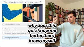 i am once again using book quizzes to decide what to read