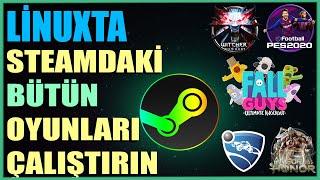 Linuxta Steam'deki Bütün Oyunları Çalıştırın - 2020