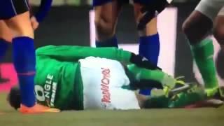 La blessure de Jérémy Clément, Saint-Etienne - Nice