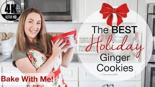 Bake With Me! Big Soft Ginger Cookies | The BEST Christmas Cookies! kateschwanke