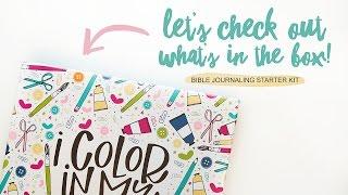 New Bible Journaling Starter Kit From Illustrated Faith!!!