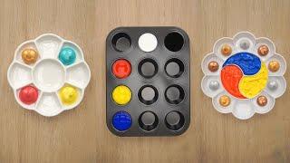 25 Best of Satisfying Color mixing | ASMR | Color